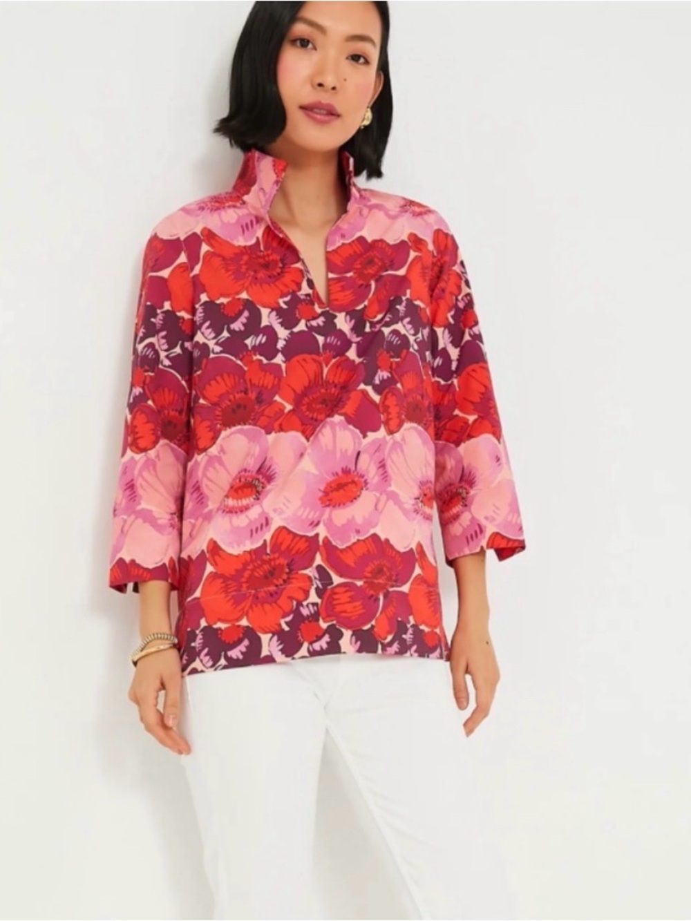 NWOT Tuckernuck Poppy Stripe Margot Tunic Top XL